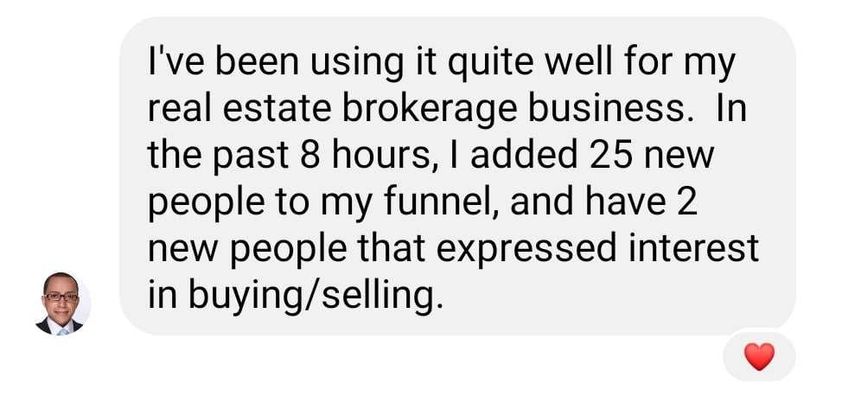 Customer testimonial